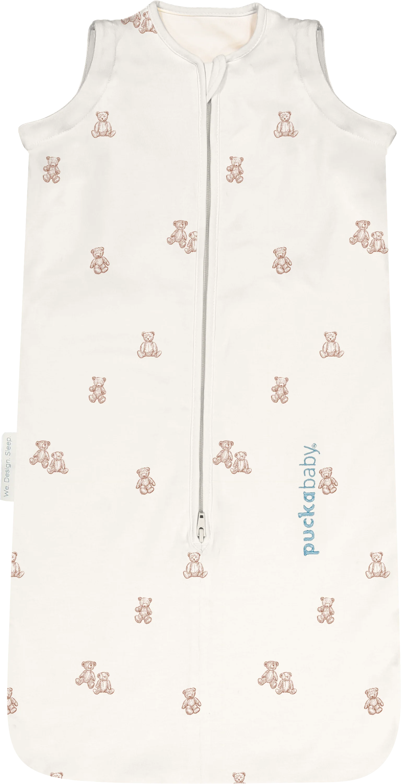 Puckababy Slaapzak The Bag Newborn < 6 M | 70 CM - Cotton | Teddy Bears - Image 4