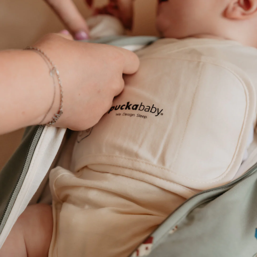 Puckababy Slaapzak The Bag Newborn < 6 M | 70 CM - Cotton | Tiny village - Image 6