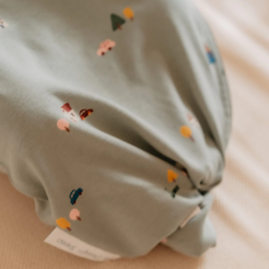 Puckababy Slaapzak The Original - Piep - 0/3 M - Cotton | Tiny village - Image 3