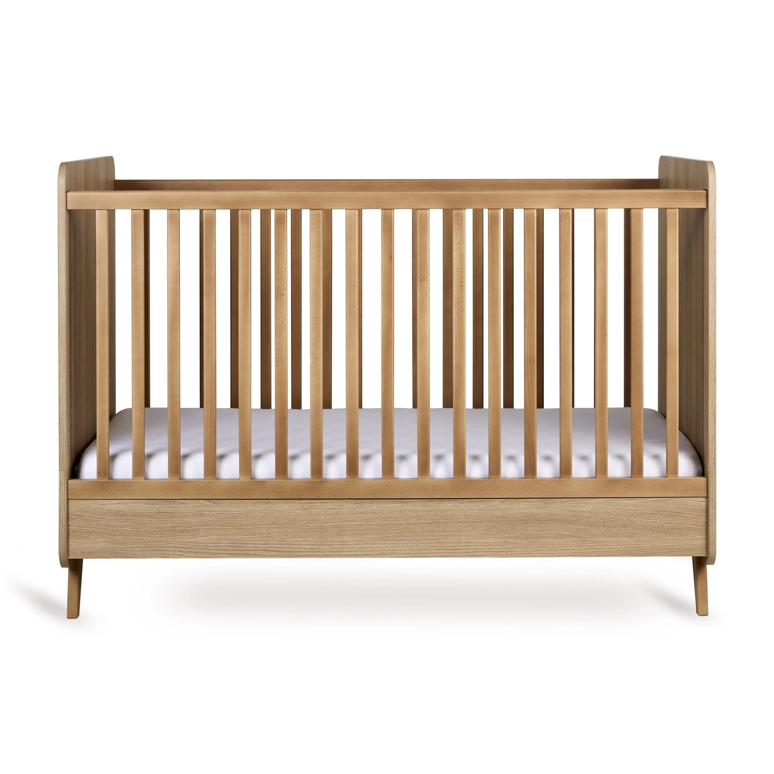 Quax Babybed Loft Meegroeibed 140x70cm | Honey Ash - Image 3