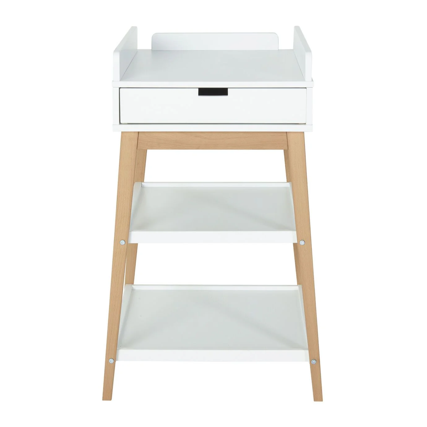 Quax Verzorgingstafel Hip + Lade I White & Natural