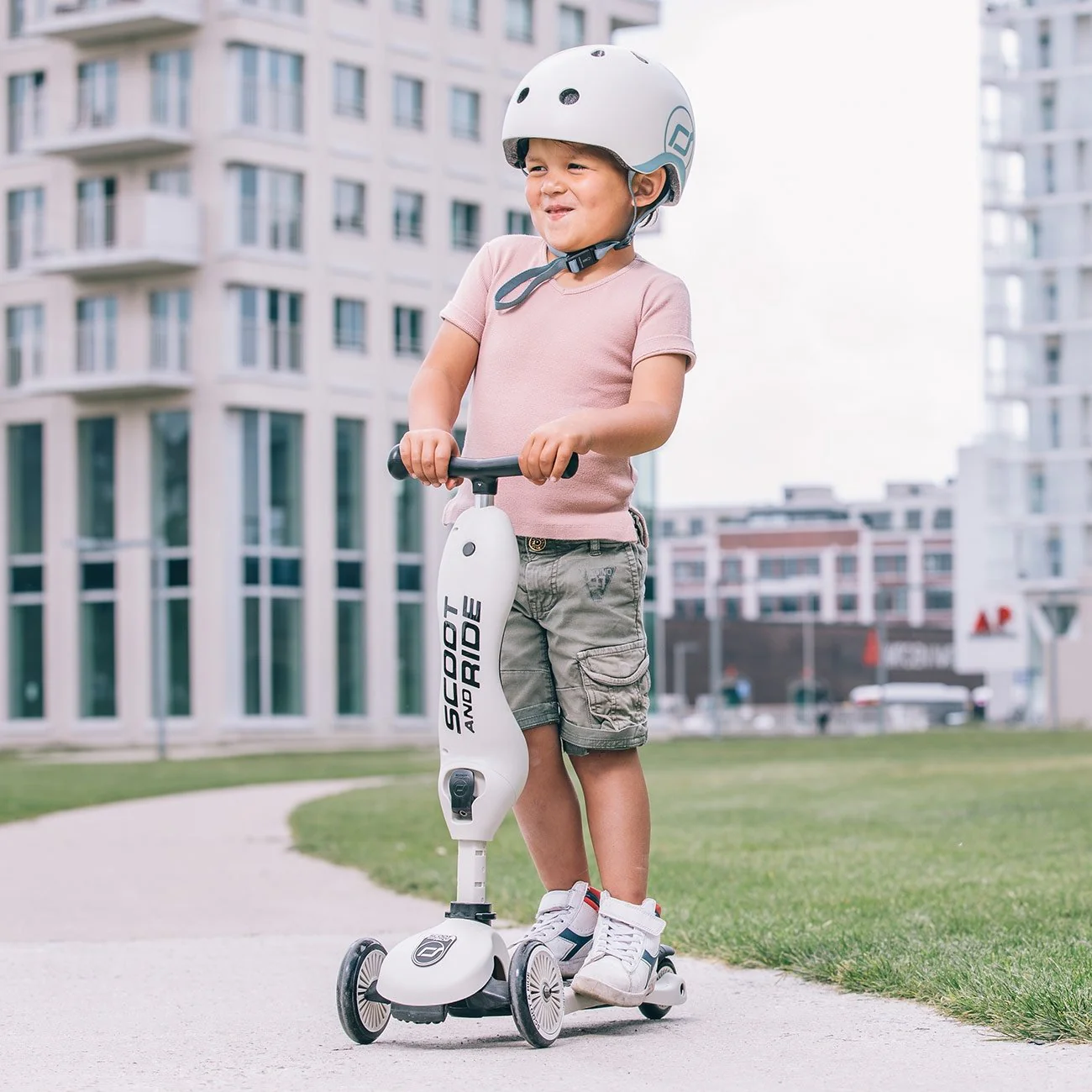 Scoot and Ride Helm X SMALL - Ash - Image 2