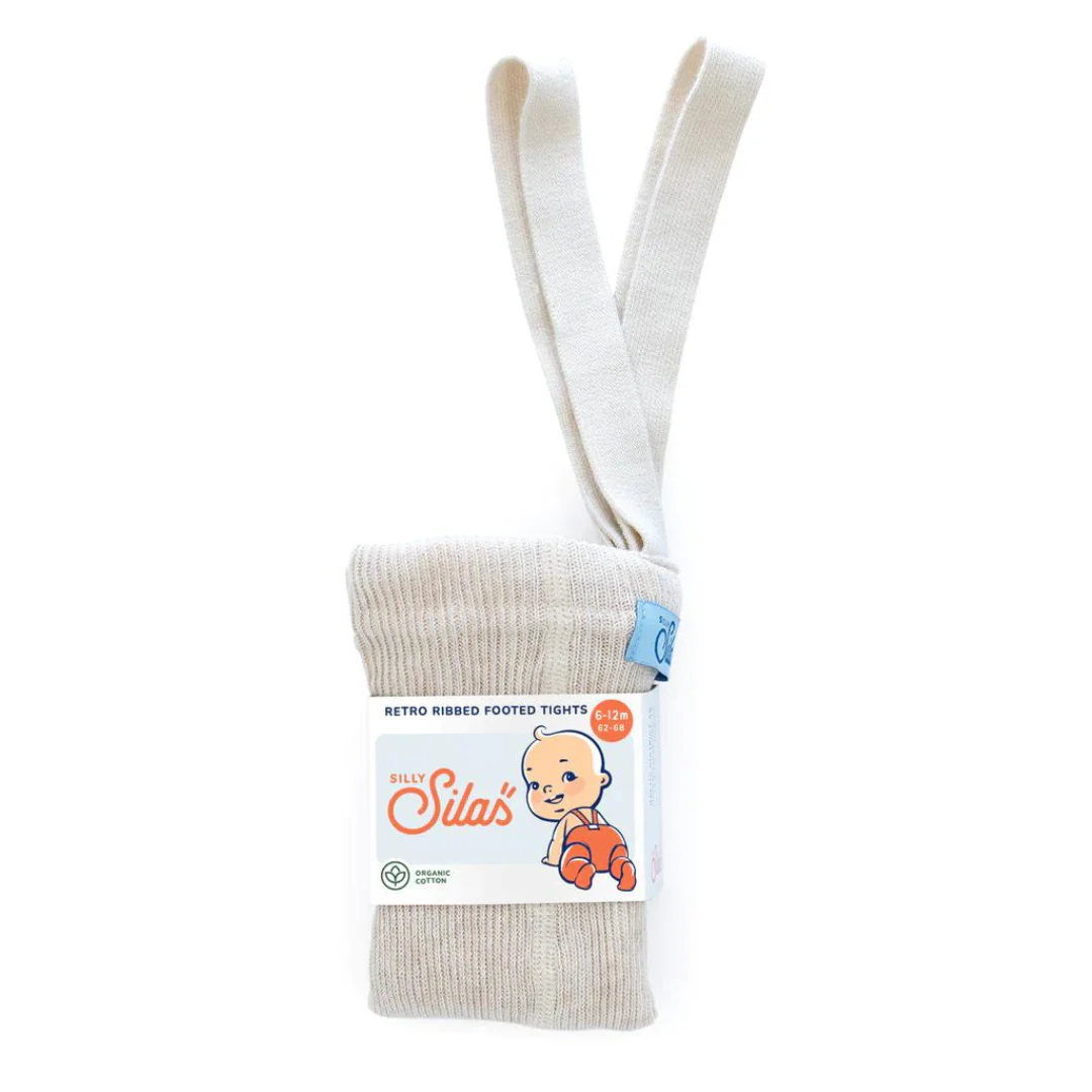 Silly Silas Broekkousen Footed Met Voetjes | Cream Blend