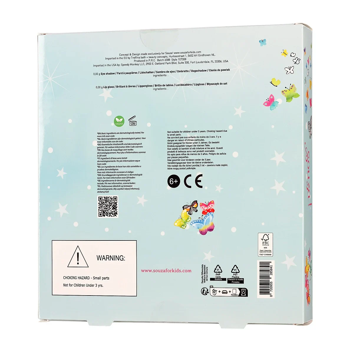 Souza Make-up Box | Vlinder - Image 4