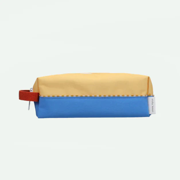 Sticky Lemon Pennenzak | Sandy Yelow + Radar Blue