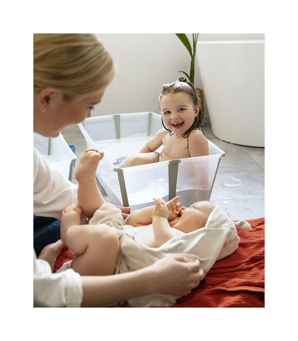 Stokke® Flexi Bath® XL + Badinzet Bundle | White - Image 2