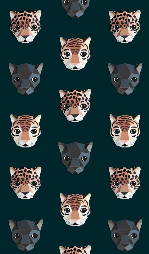 Studio Ditte Behangpapier | Panthera donker - Image 2