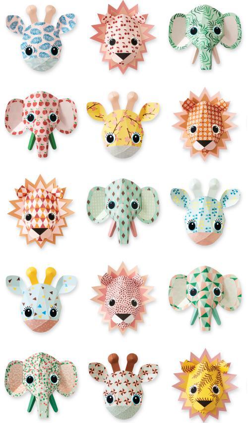 Studio Ditte Behangpapier | Wild animals sweet - Image 2