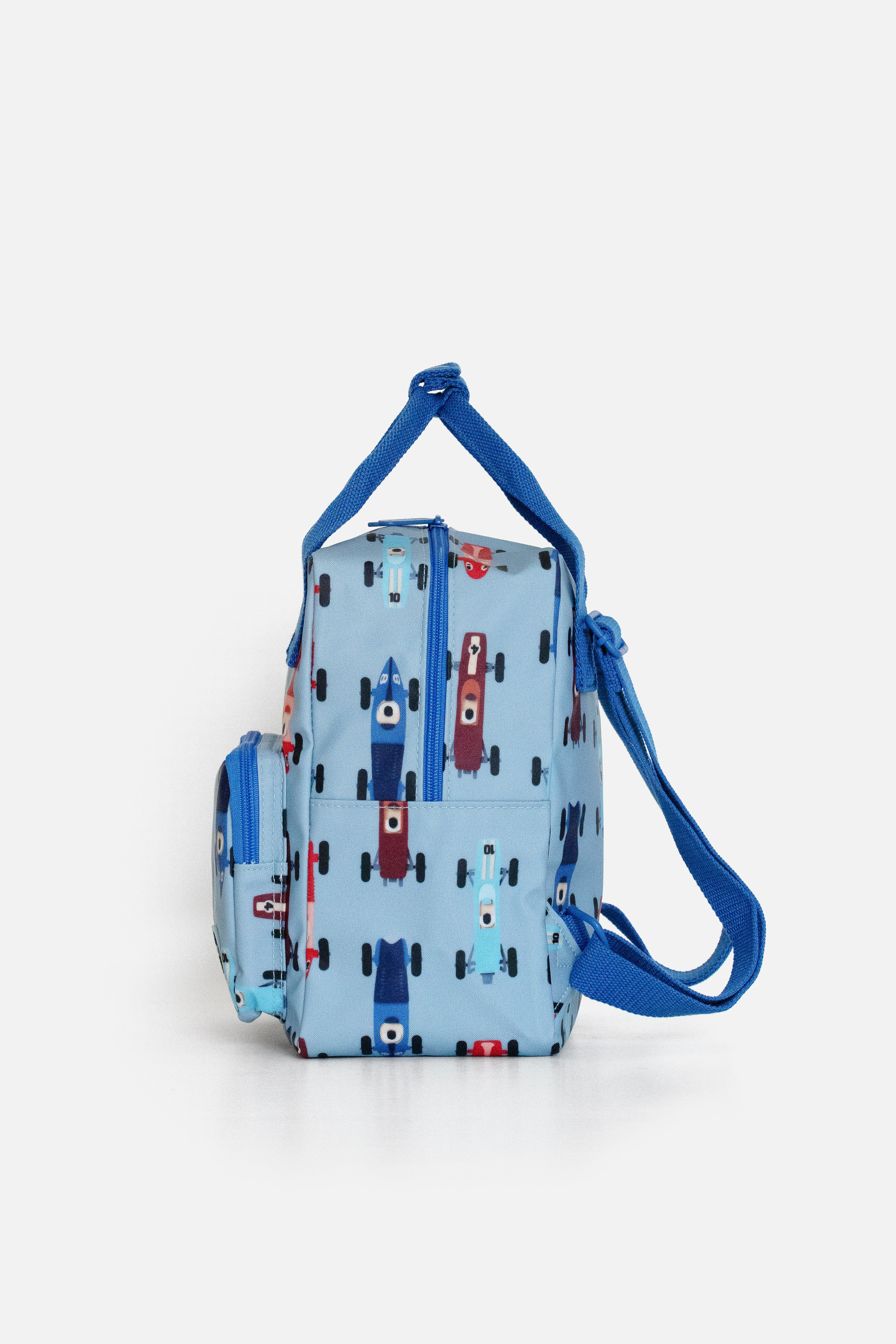* Studio Ditte Rugzak Kleuter Small | Race Car Blue - Image 6