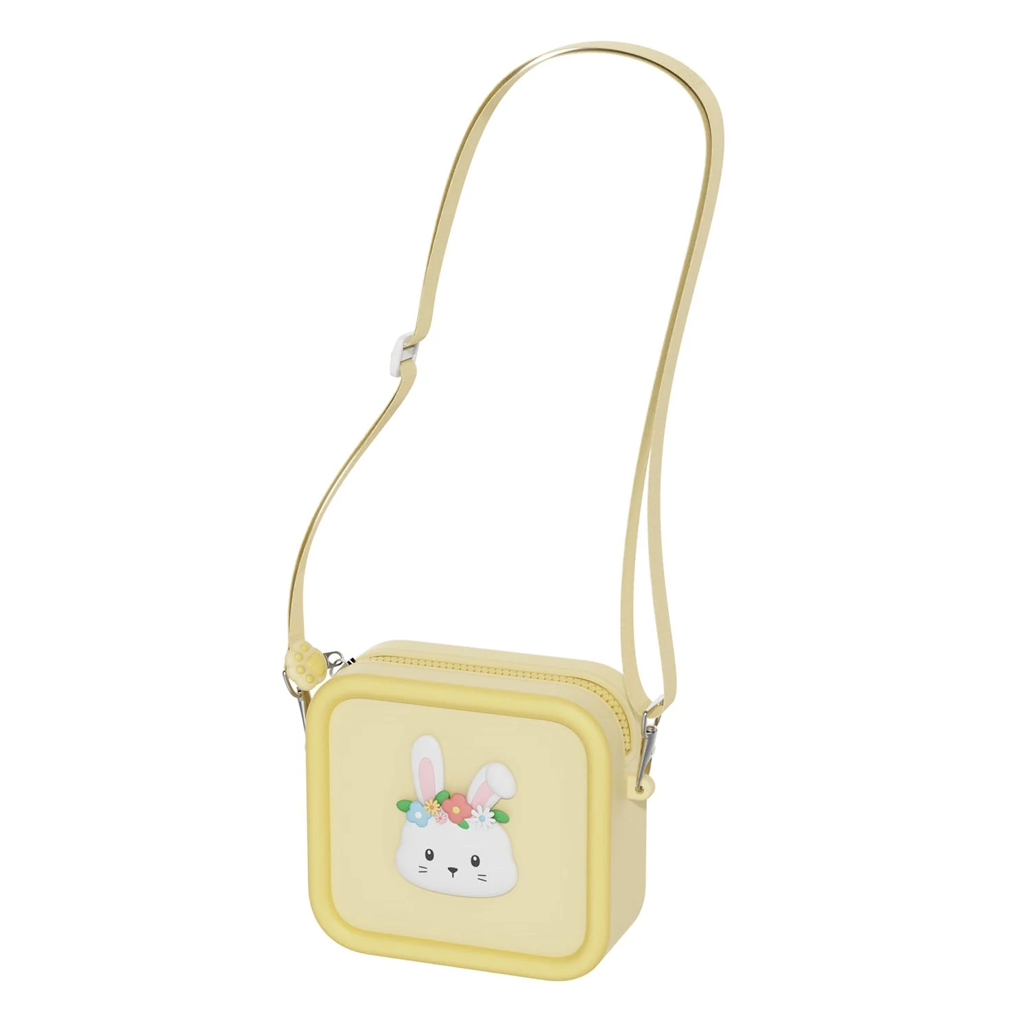 The Zoofamily Silicone Tasje | Rabbit Flower - Image 3