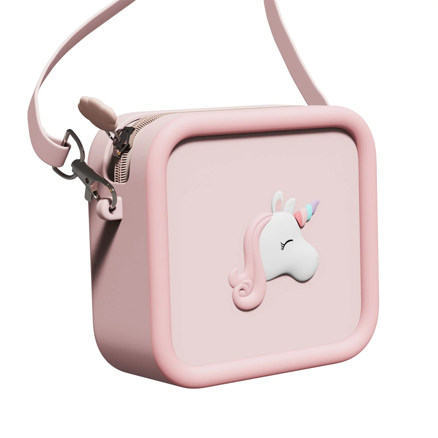 The Zoofamily Silicone Tasje | unicorn - Image 2