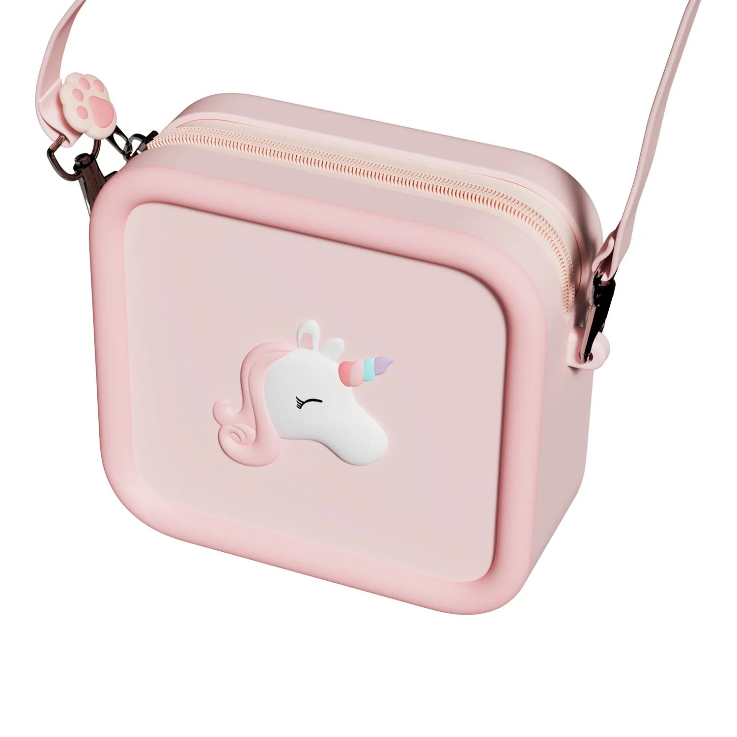 The Zoofamily Silicone Tasje | unicorn - Image 6