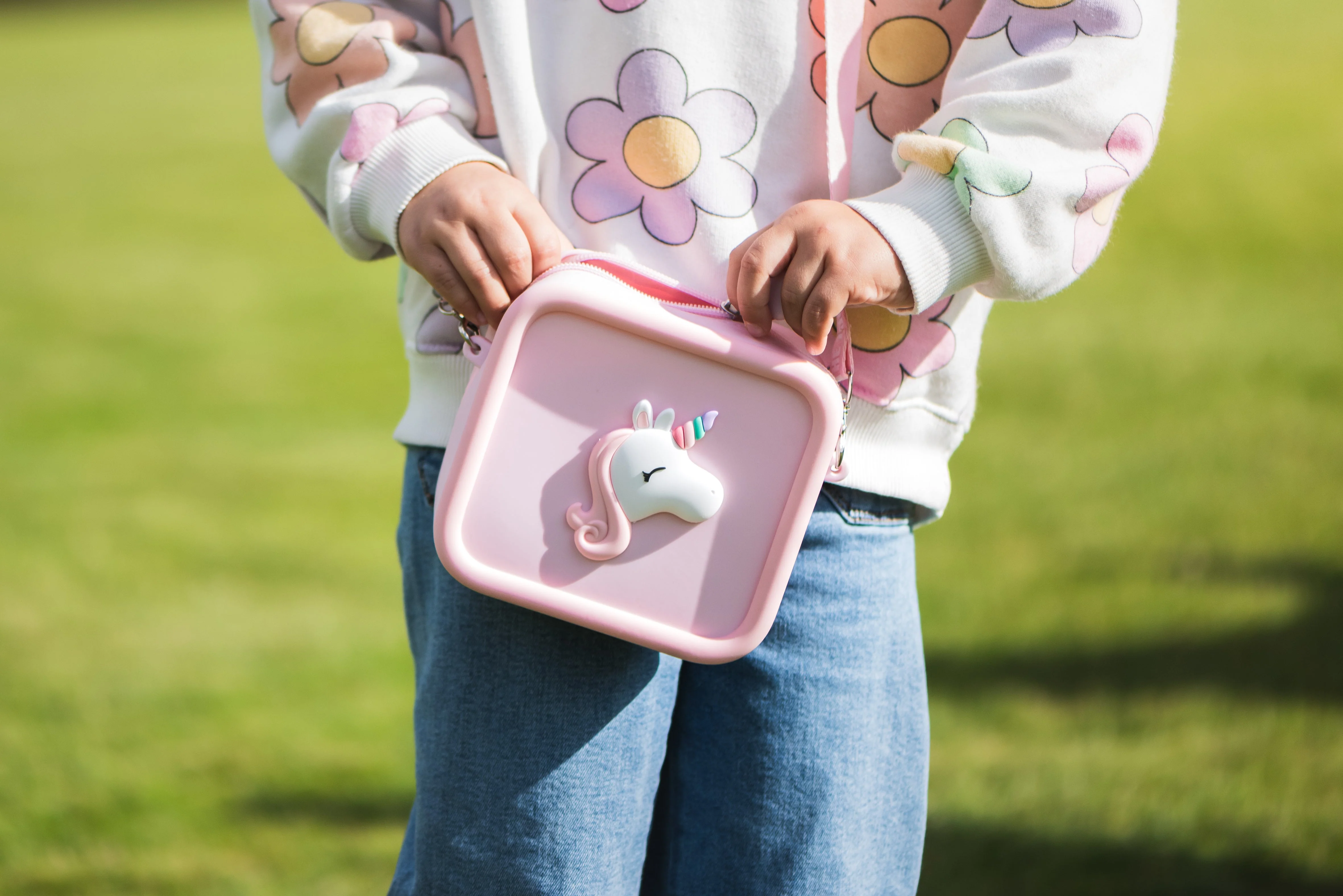 The Zoofamily Silicone Tasje | unicorn - Image 7