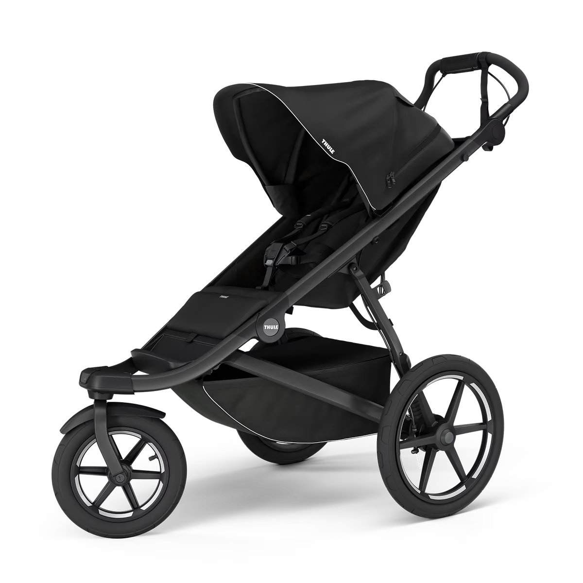Thule Urban Glide 3 Kinderwagen Met Magnetische Gesp | Zwart
