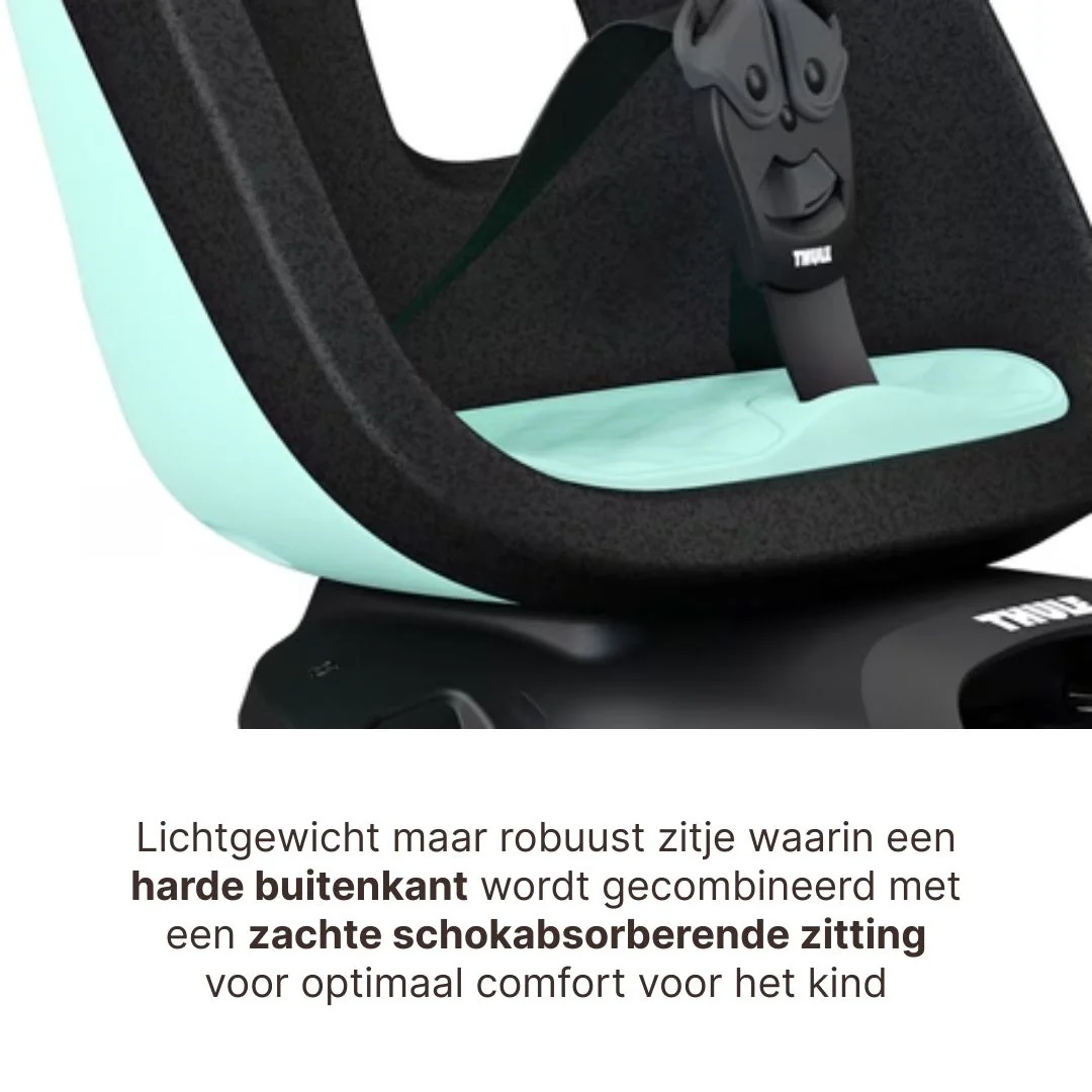 Thule Yepp Nexxt 2 Maxi Fietsstoel Achterop Frame Montage I Mint Green - Image 4