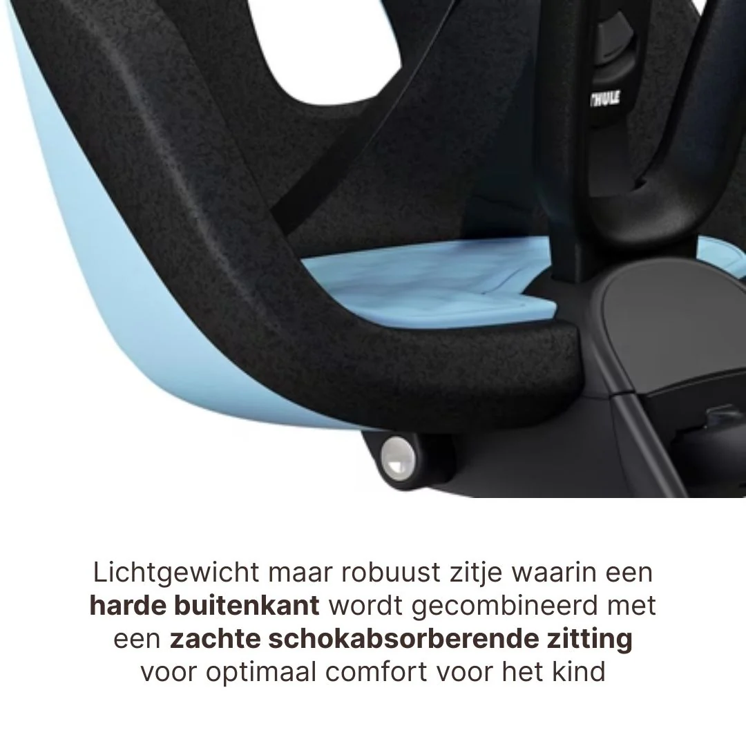 Thule Yepp Nexxt 2 Mini Fietsstoel Voorop I Aquamarine Blue - Image 3