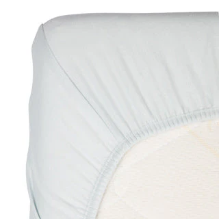 Timboo Hoeslaken Bamboe 70x140cm | Riviera Blue - Image 2