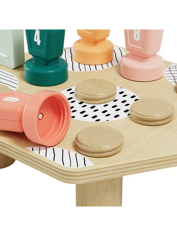 Topbright Happy Dino Twist Houten Cijfers en Kleuren Leren Spel - Image 2