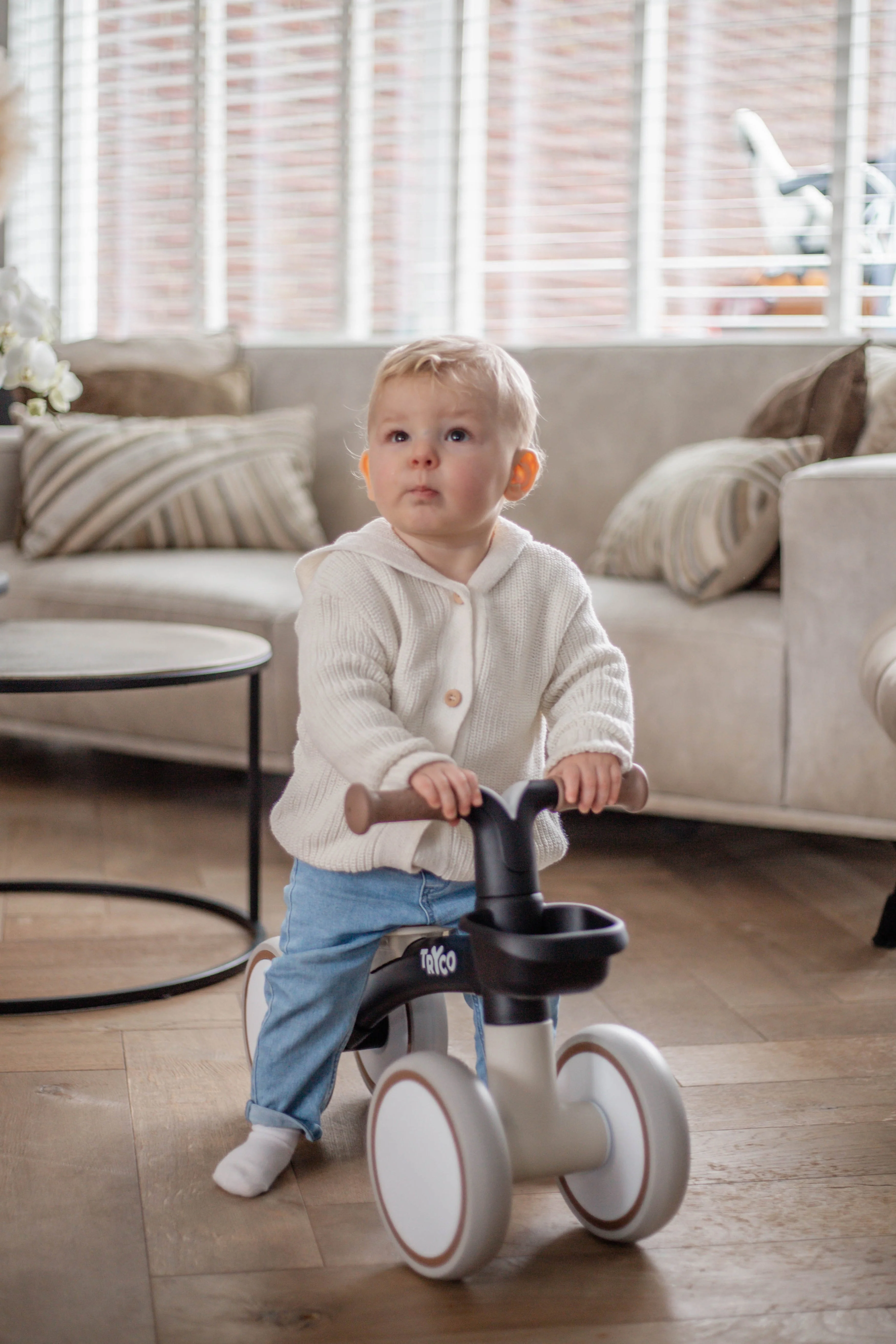 Tryco Loopfiets First Bike Luna | Black - Image 10