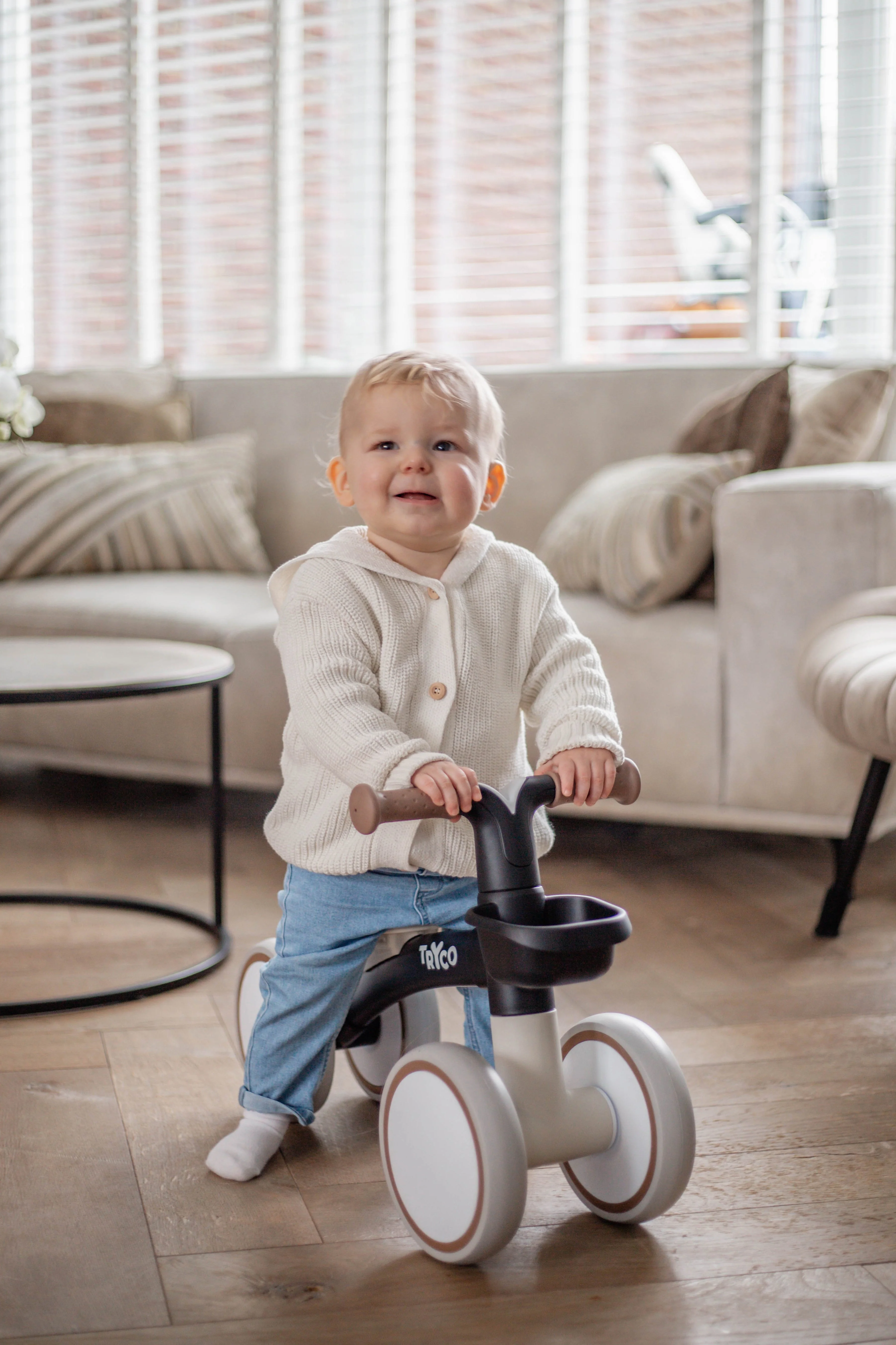 Tryco Loopfiets First Bike Luna | Black - Image 11