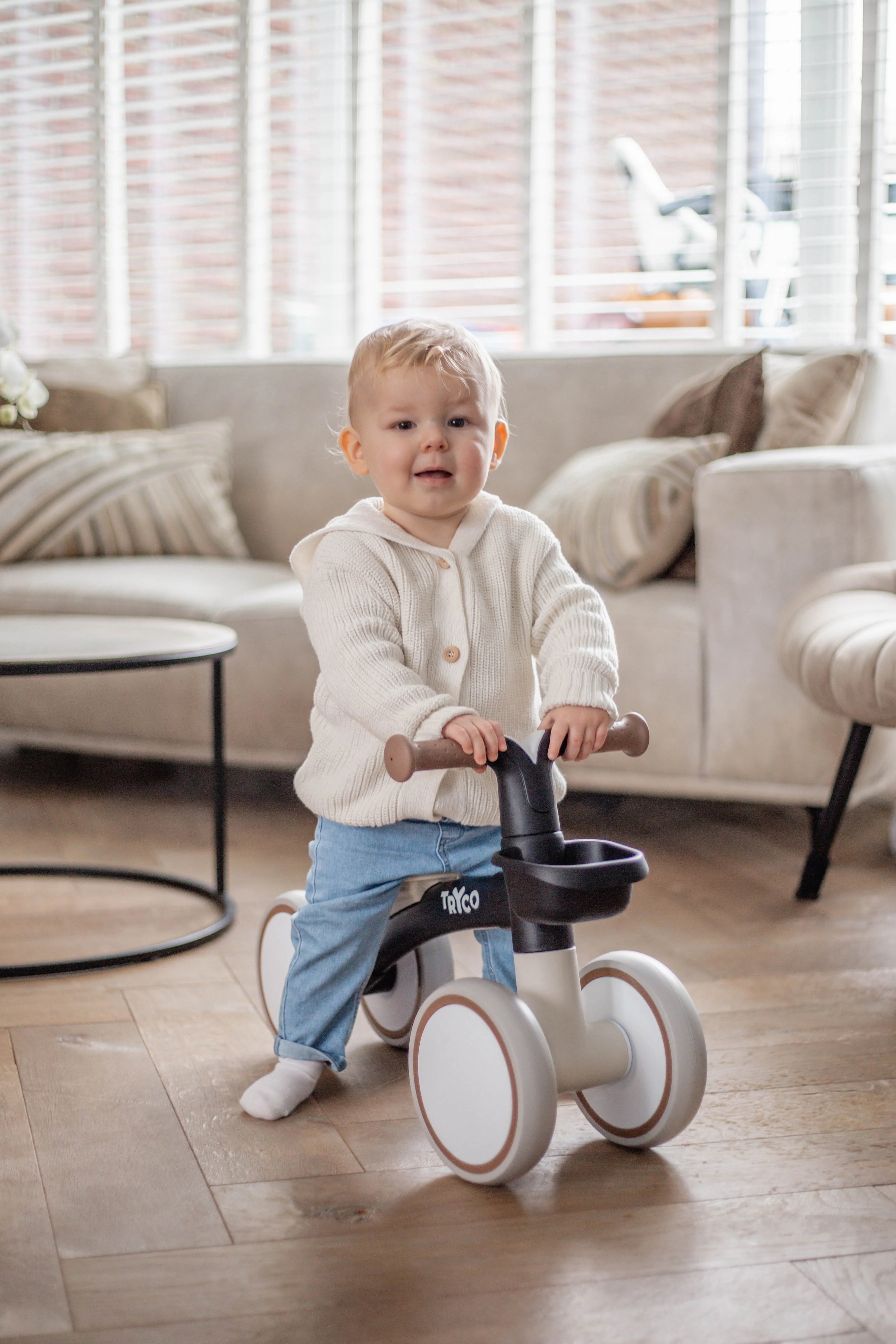 Tryco Loopfiets First Bike Luna | Black - Image 2