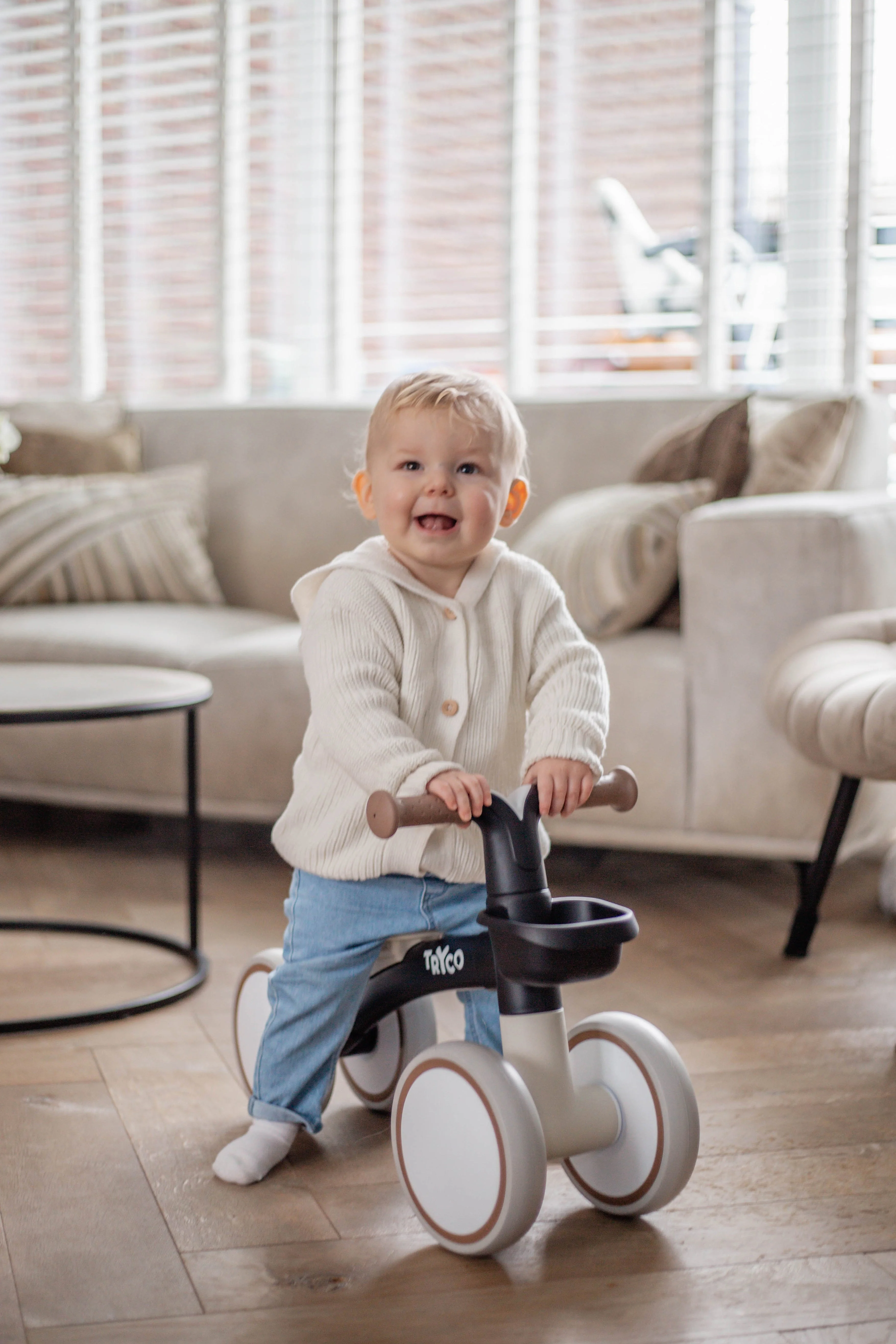 Tryco Loopfiets First Bike Luna | Black - Image 3