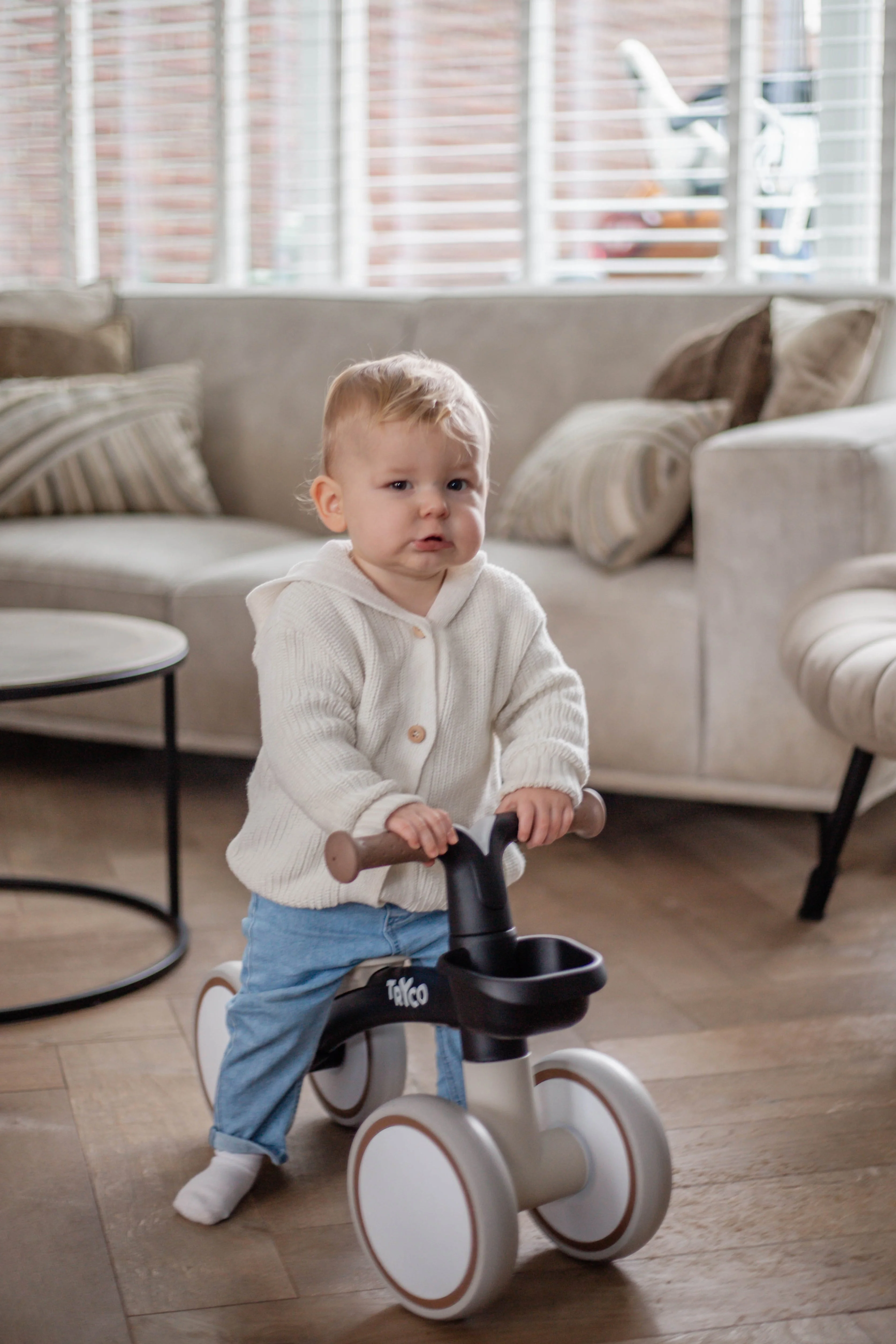 Tryco Loopfiets First Bike Luna | Black - Image 9
