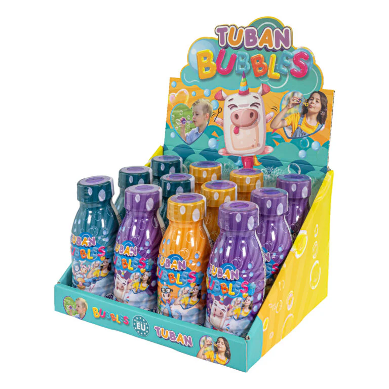 Tuban Bellenblaas Bijvulling 250ml | Paars