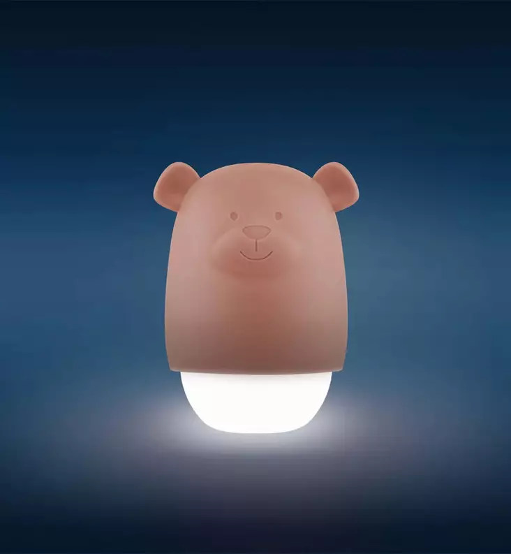 Zazu Nachtlampje Met Schemersensor Benny De Beer | Bruin - Image 3